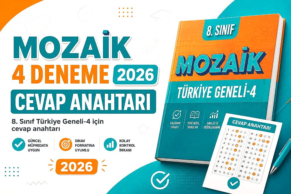 Mozaik 4 Deneme Cevap Anahtarı 2026​ ve Çözümleri için hemen tıklayın.