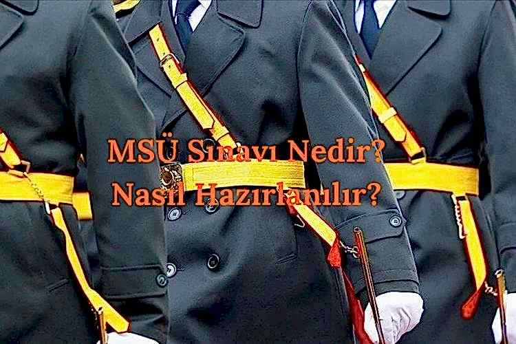 2026 MSÜ sınavı başvurusu, sınav tarihi ne zaman, öncesi ve sınav esnasında sınavdan en verimli başarıyı elde etmeniz için bu yazımızı mutlaka okuyunuz.